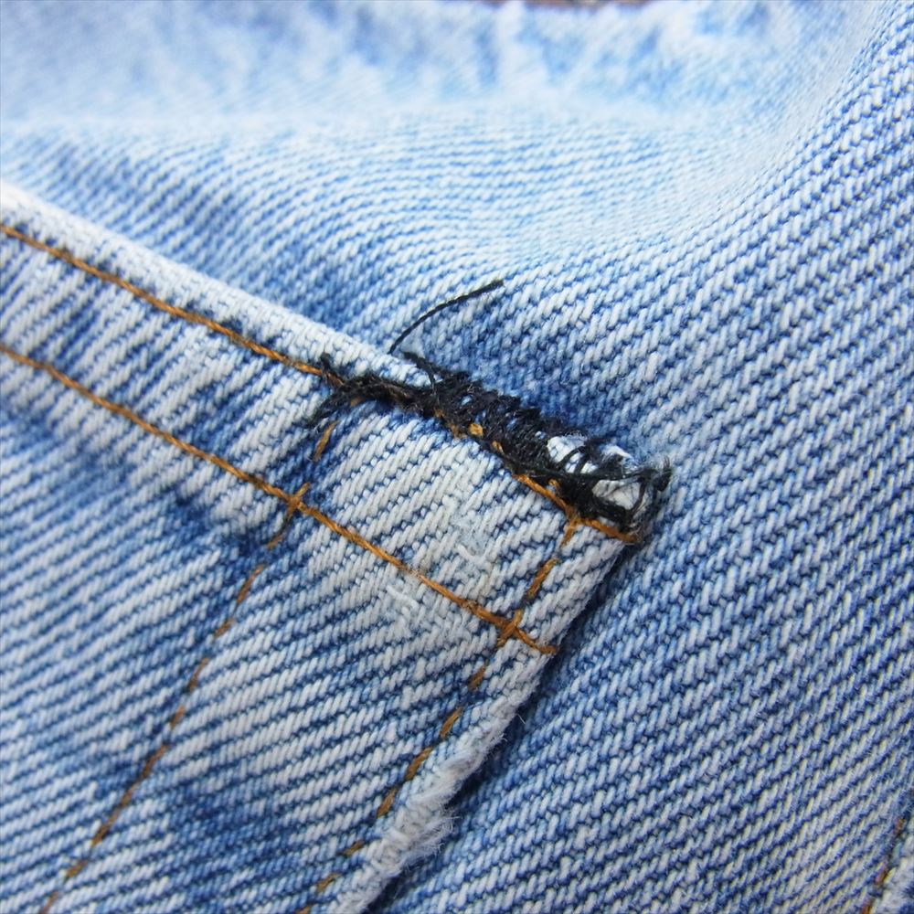 Levi's リーバイス 501 ボタン裏刻印524 エルパソ SMALLe スモールe セルビッジ 赤耳 ボタンフライ ストレート デニム パンツ ウォッシュブルー インディゴブルー系 サイズ表記無【中古】