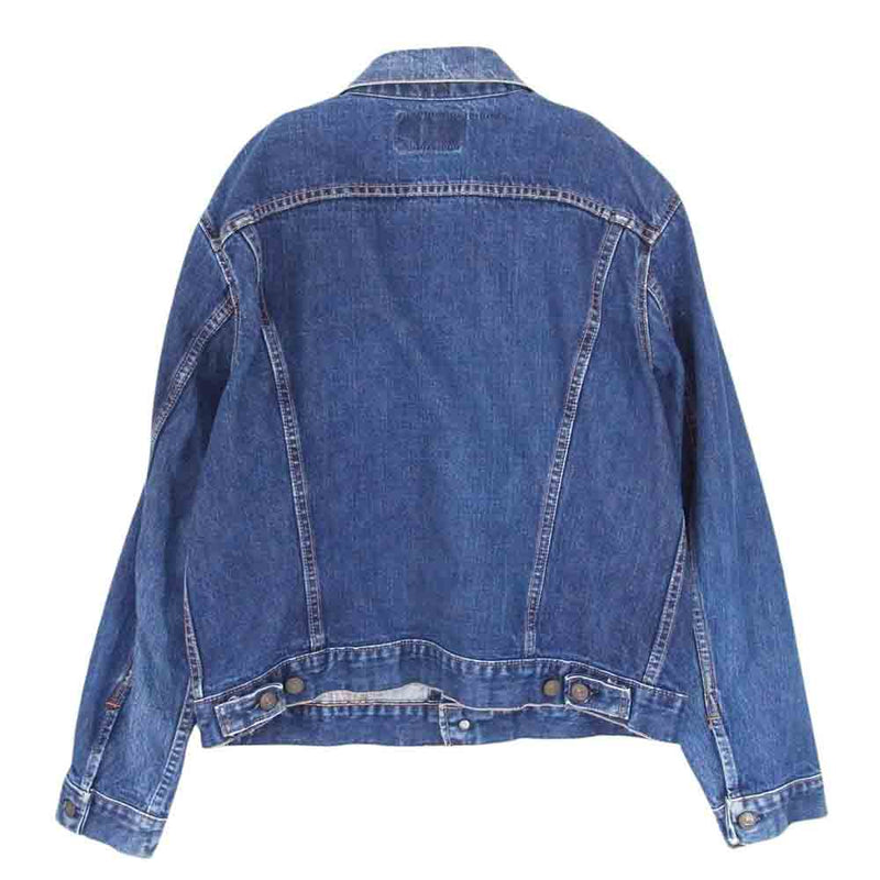 Levi's リーバイス 70505 vintage BIGE 3rd ビッグE サード ポケット裏 カンヌキ黒 デニム ジャケット インディゴブルー系 サイズ表記無【中古】