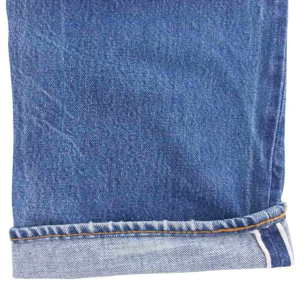 Levi's リーバイス 501 66後期 ボタン裏刻印6 SMALLe スモールe セルビッジ ボタンフライ ストレート デニム パンツ インディゴブルー系【中古】