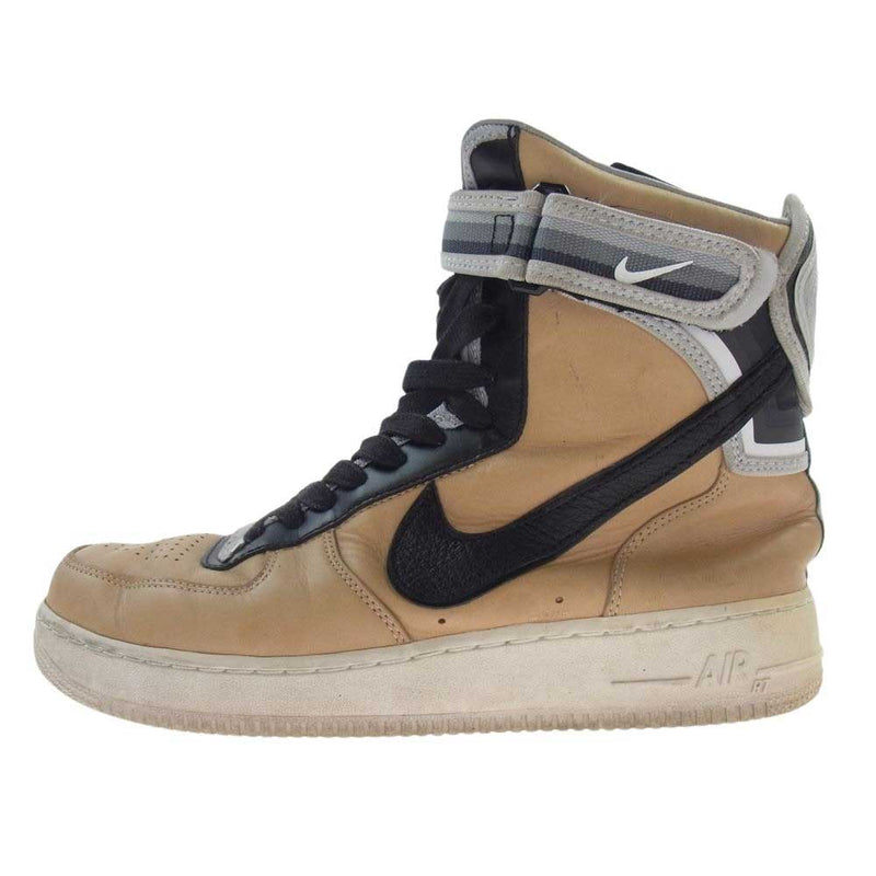 NIKE ナイキ 669919-200 Air Force 1 High Tisci Tan エアフォース1 ハイ リカルドティッシ タン スニーカー ブラウン系 26cm【中古】