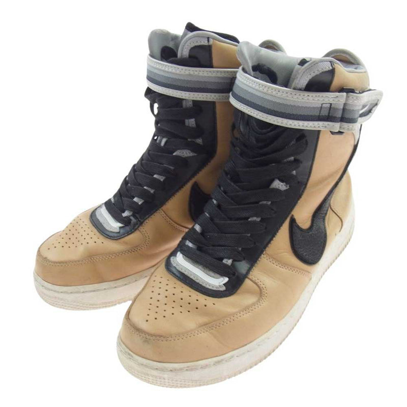 NIKE ナイキ 669919-200 Air Force 1 High Tisci Tan エアフォース1 ハイ リカルドティッシ タン スニーカー ブラウン系 26cm【中古】