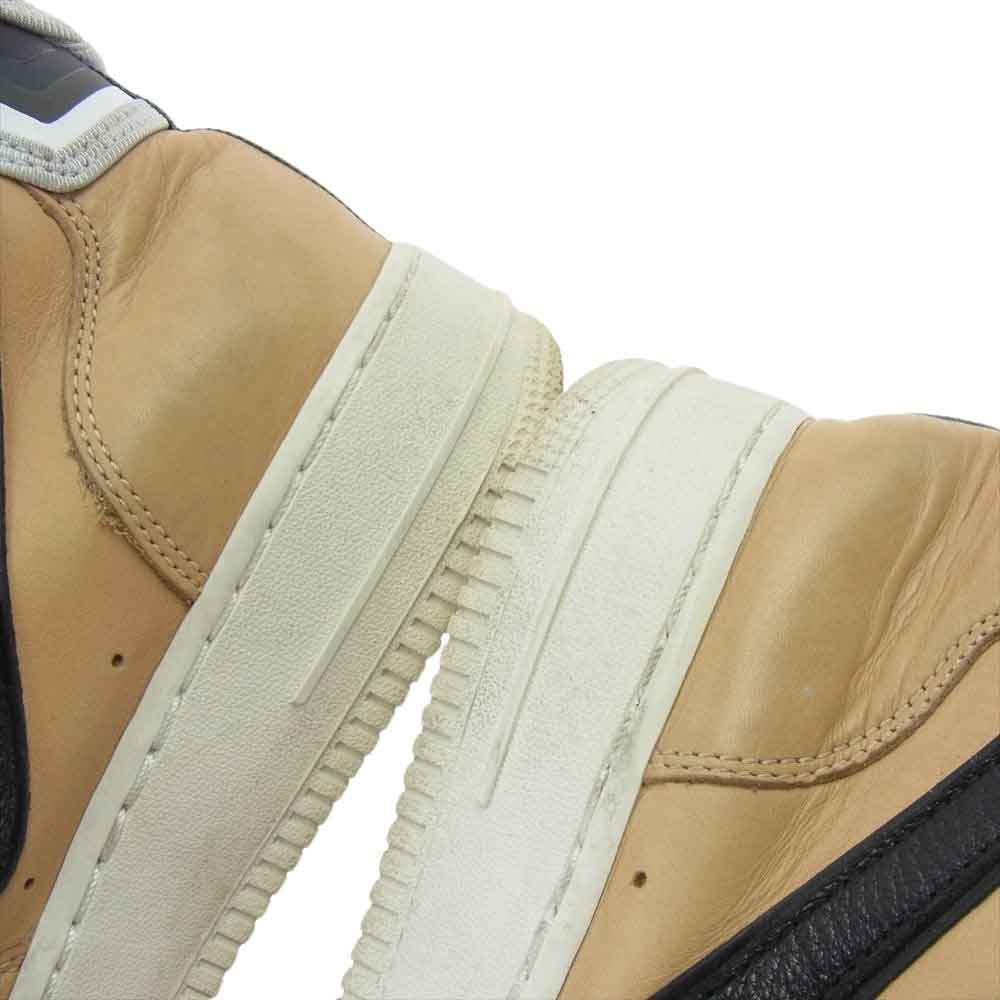 NIKE ナイキ 669919-200 Air Force 1 High Tisci Tan エアフォース1 ハイ リカルドティッシ タン スニーカー ブラウン系 26cm【中古】