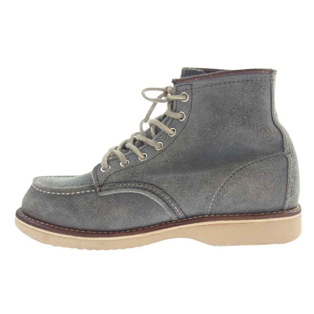 RED WING レッドウィング 8143 Irish Setter アイリッシュセッター スウェード  ワーク ブーツ グレー系 25cm【中古】