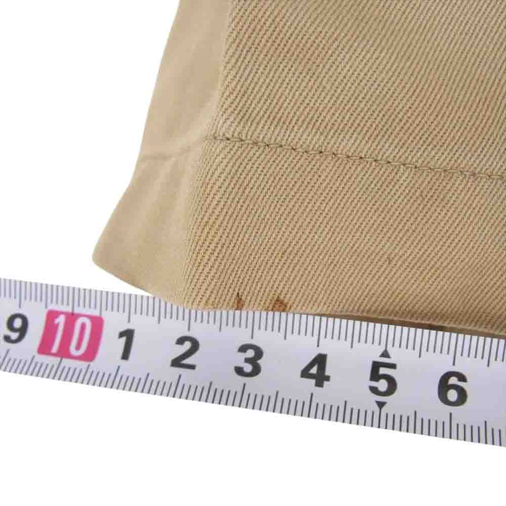 ヴィンテージ USMC 袖 ワッペン ショートスリーブ 半袖 シャツ ベージュ系 サイズ表記無【中古】