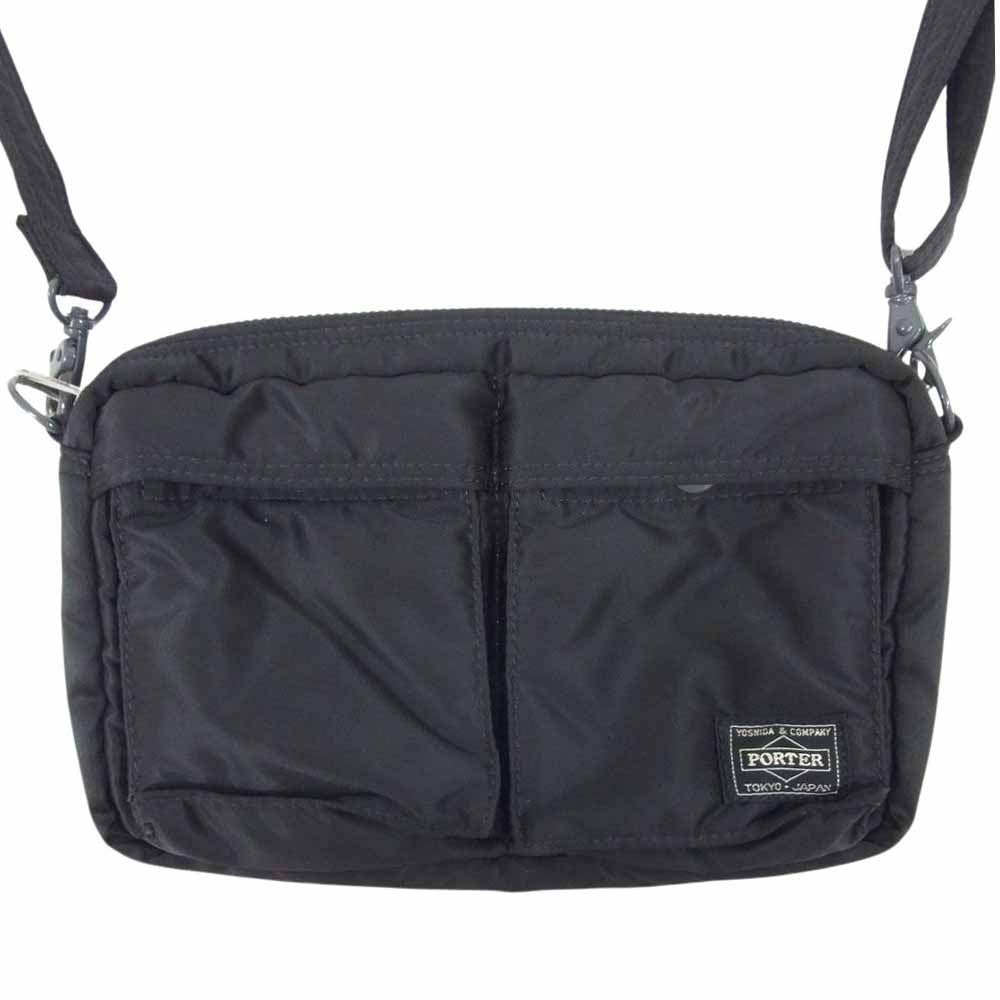 PORTER ポーター 622-78809 TANKER タンカー SHOULDER BAG ショルダーバッグ ブラック系【中古】