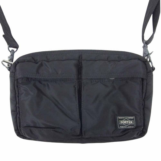 PORTER ポーター 622-78809 TANKER タンカー SHOULDER BAG ショルダーバッグ ブラック系【中古】