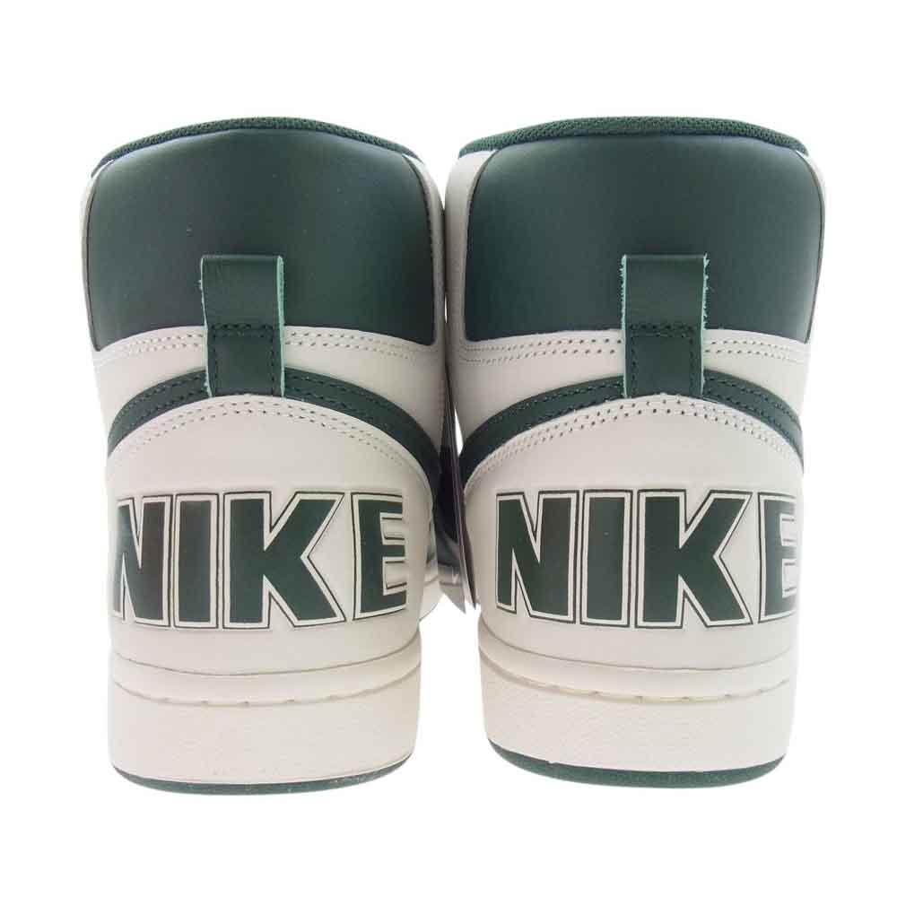 NIKE ナイキ FD0650-100 Terminator High Noble Green ターミネーター  ハイカット スニーカー ホワイト系 グリーン系 27.5ｃｍ【新古品】【未使用】【中古】