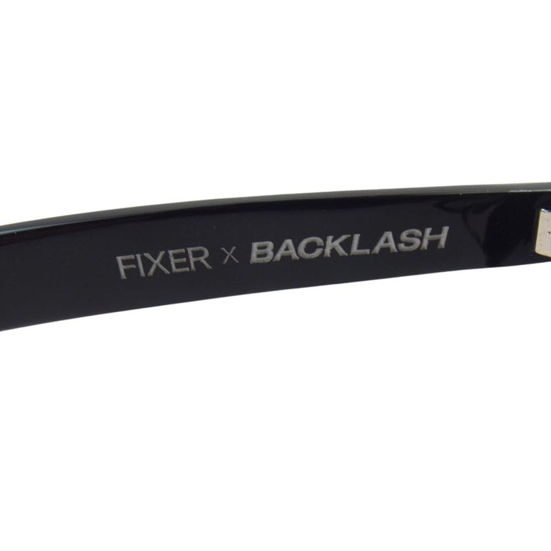 ISAMUKATAYAMA BACKLASH イサムカタヤマバックラッシュ xx FIXER EYEWEAR BLACK PANTHER xx フィクサー アイウェア ブラックパンサー サングラス グラデーションレンズ ブラック系【新古品】【未使用】【中古】