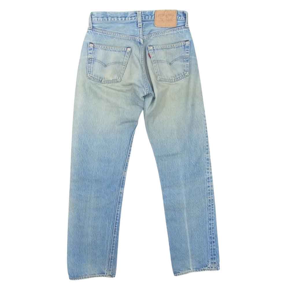 Levi's リーバイス 501 赤耳 裏刻印524 クロカン カンヌキ ジーンズ ストレート デニム パンツ インディゴブルー系 サイズ表記無【中古】