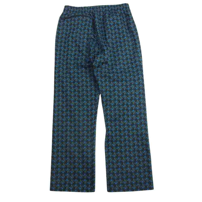 Needles ニードルス 21AW J0362 studios別注 花柄 Track Pant トラック パンツ ブラック系 S【中古】