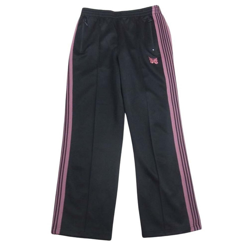 Needles ニードルス 22AW LQ229 Track Pant  ストレート トラック パンツ ブラック系 S【中古】