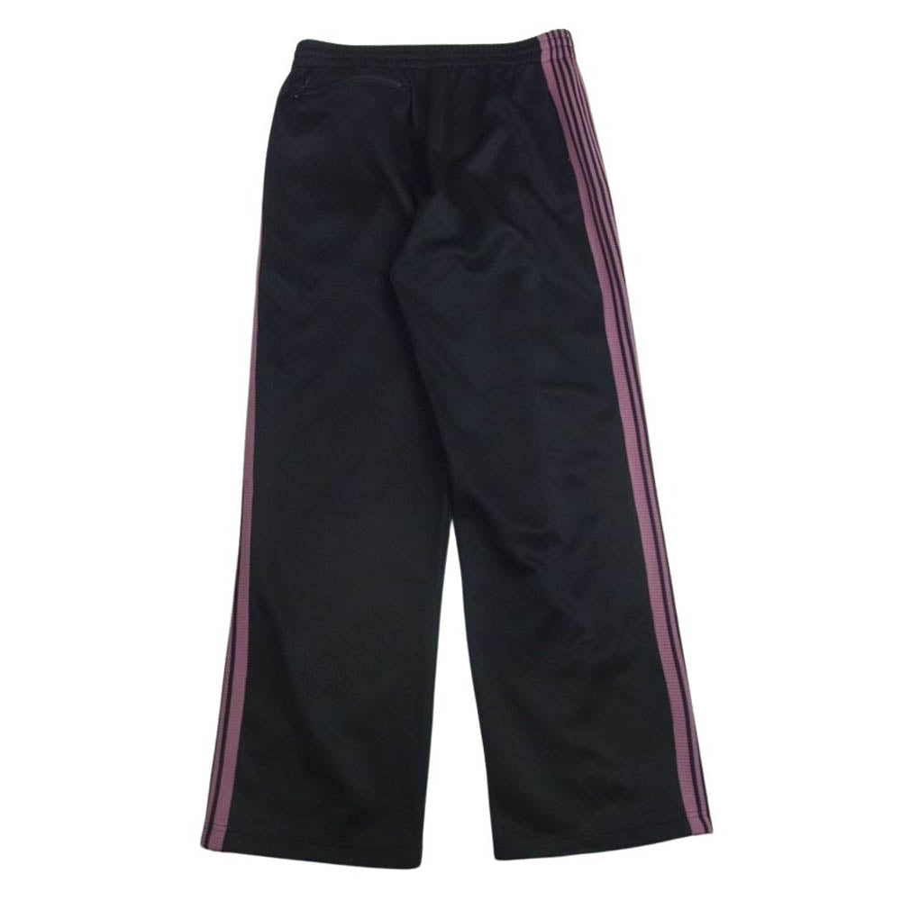 Needles ニードルス 22AW LQ229 Track Pant  ストレート トラック パンツ ブラック系 S【中古】
