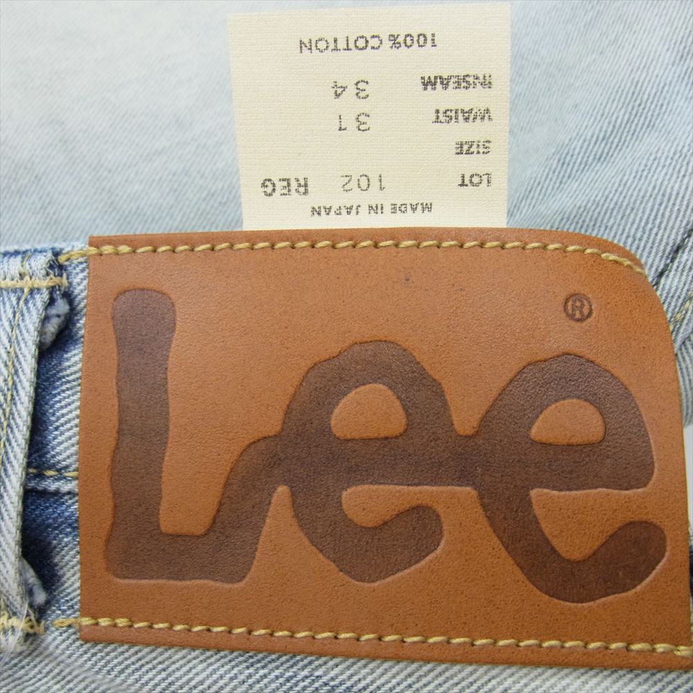 Lee リー LM8102 Lot 102 AMERICAN RIDERS グラデーション ブーツカット デニム パンツ インディゴブルー系 M【極上美品】【中古】
