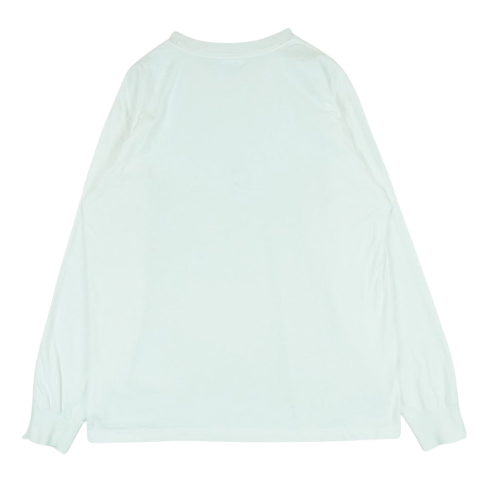 ヨネトミ 95-234-013 NEW BASIC TSHIRT ニュー ベーシック 長袖 Tシャツ カットソー ホワイト系 3【中古】