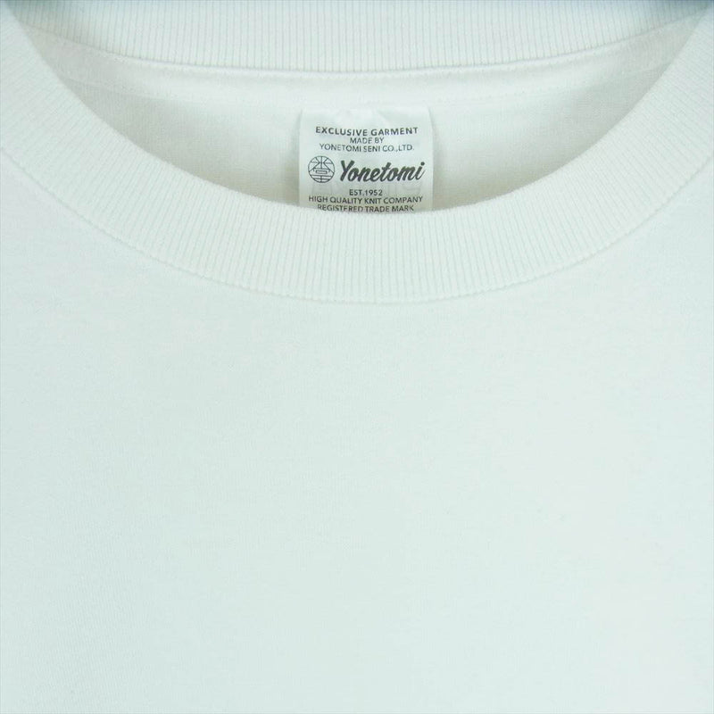 ヨネトミ 95-234-013 NEW BASIC TSHIRT ニュー ベーシック 長袖 Tシャツ カットソー ホワイト系 3【中古】