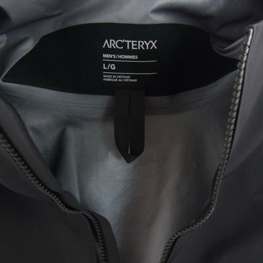 ARC'TERYX アークテリクス 24SS X000008584 バードエイド付属 Beta Jacket ベータ ジャケット ブラック系 L【新古品】【未使用】【中古】