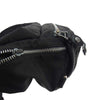 CHROME HEARTS クロムハーツ（原本無） SNAT PACK NYLON スナットパック ナイロン レザー切替 ショルダー バッグ ブラック系【中古】
