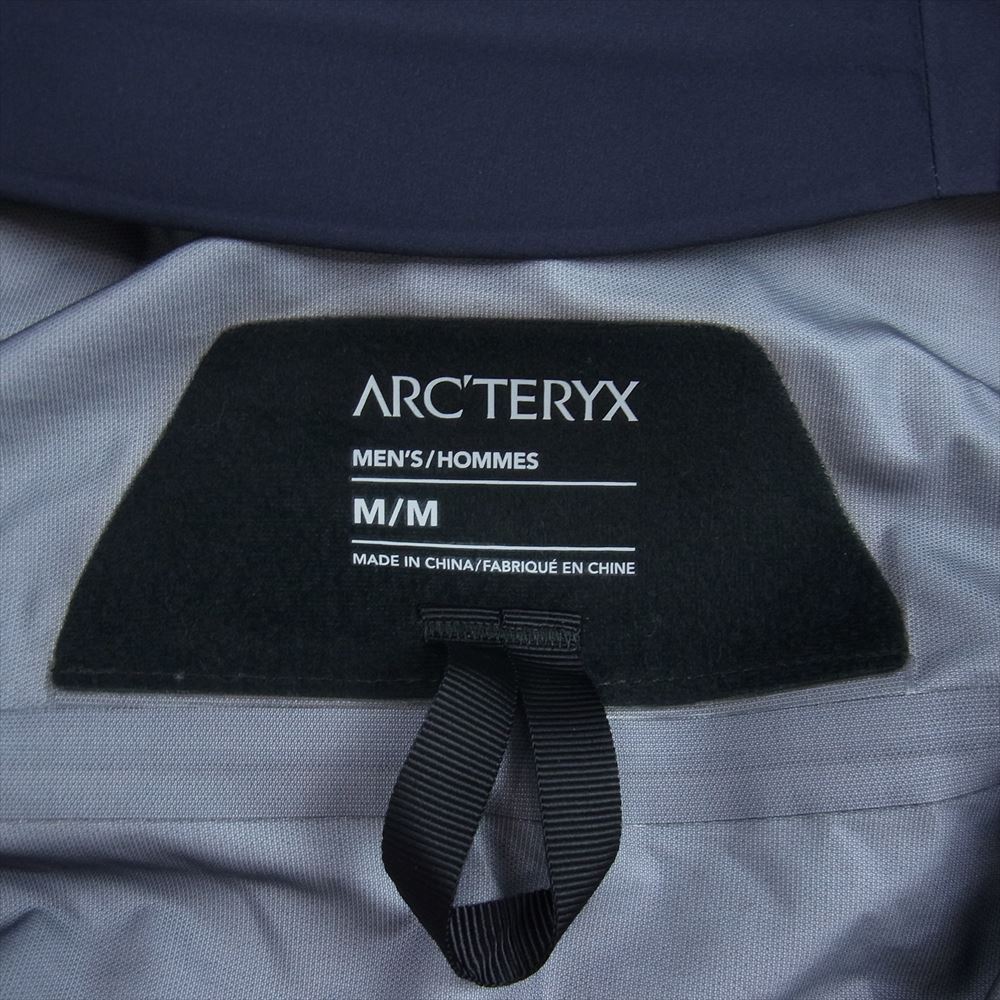 ARC'TERYX アークテリクス 24SS X00000758401 Beta Jacket ベータ ジャケット  マウンテンパーカー ネイビー系 M【極上美品】【中古】