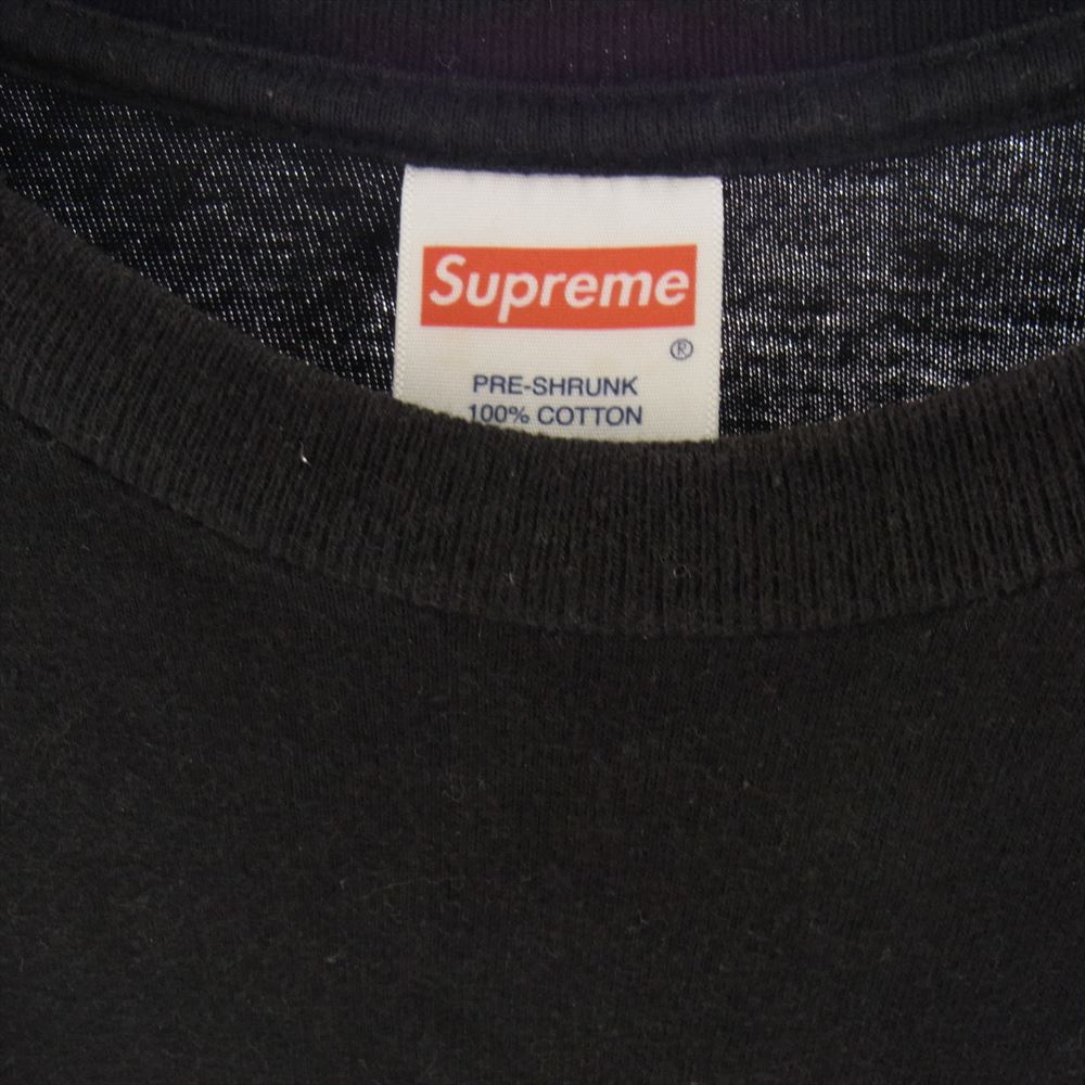 Supreme シュプリーム 18SS Cards Tee カード プリント 半袖 Tシャツ ブラック系 L【中古】