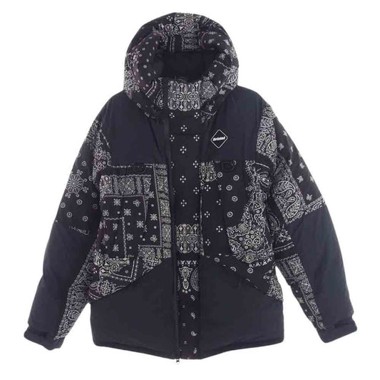 F.C.R.B. エフシーアールビー 22AW FCRB-222042 DOWN BENCH PARKA ダウン ベンチ パーカー ジャケット ブラック系 L【中古】