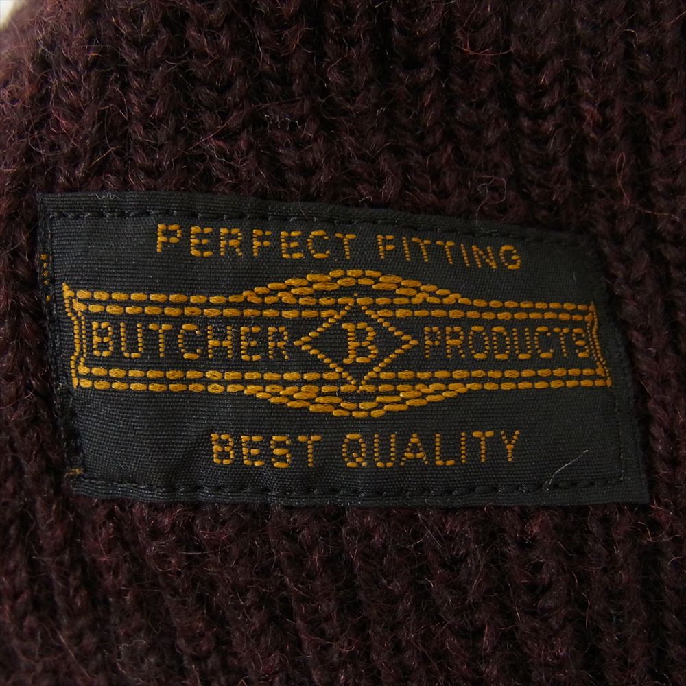 BUTCHER PRODUCTS ブッチャープロダクツ ニット キャップ ブラウン系【中古】