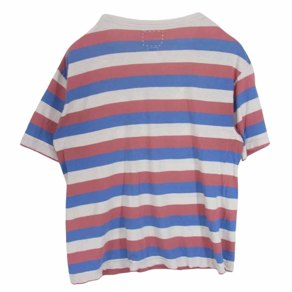 VISVIM ビズビム 19SS 0119105010025 JUMBO TEE S/S BORDER ボーダー ジャンボ 半袖 Tシャツ マルチカラー系 2【中古】