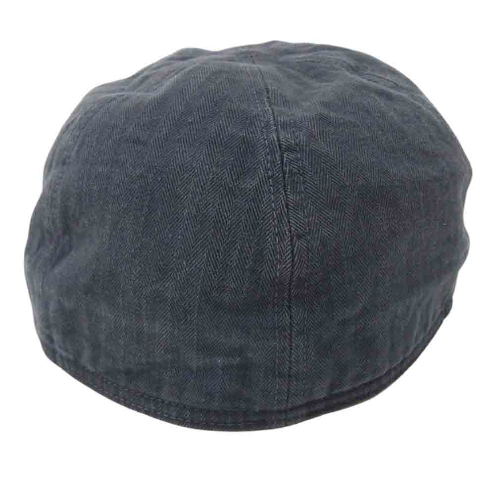 AT LAST アットラスト MECHANIC CAP デニム メカニック キャップ ブラック系 7 1/2【中古】