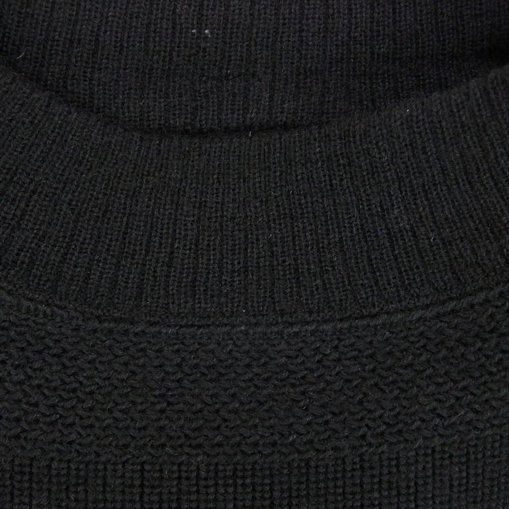 BUTCHER PRODUCTS ブッチャープロダクツ ハイネック ニット セーター ブラック系 38【中古】