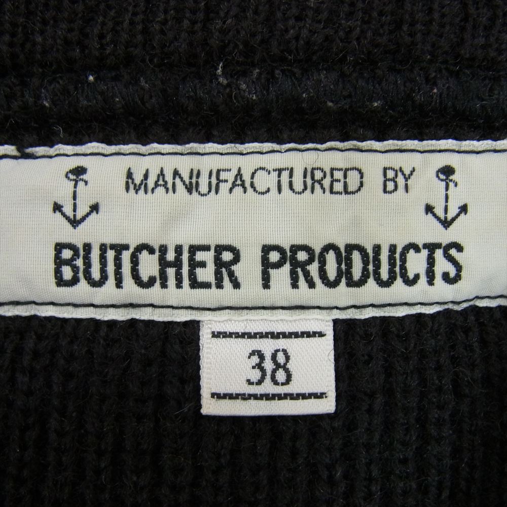 BUTCHER PRODUCTS ブッチャープロダクツ ハイネック ニット セーター ブラック系 38【中古】