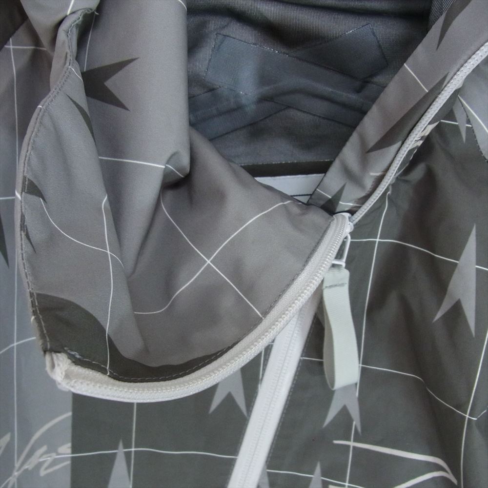 フューチュラ 20AW GORE-TEX Raincoat Poncho フロントビッグポケット ナイロンポンチョ レインコート グレー系 L【中古】