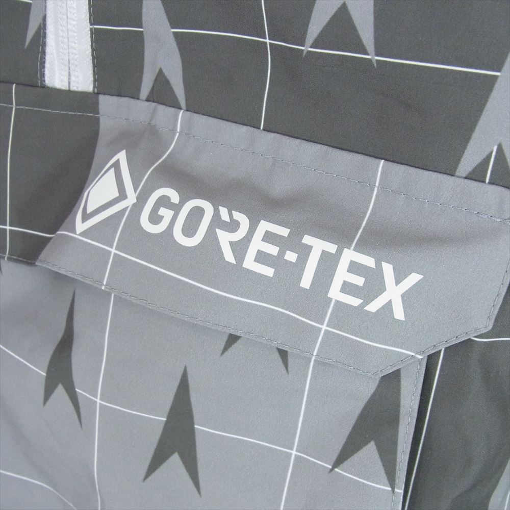 フューチュラ 20AW GORE-TEX Raincoat Poncho フロントビッグポケット ナイロンポンチョ レインコート グレー系 L【中古】
