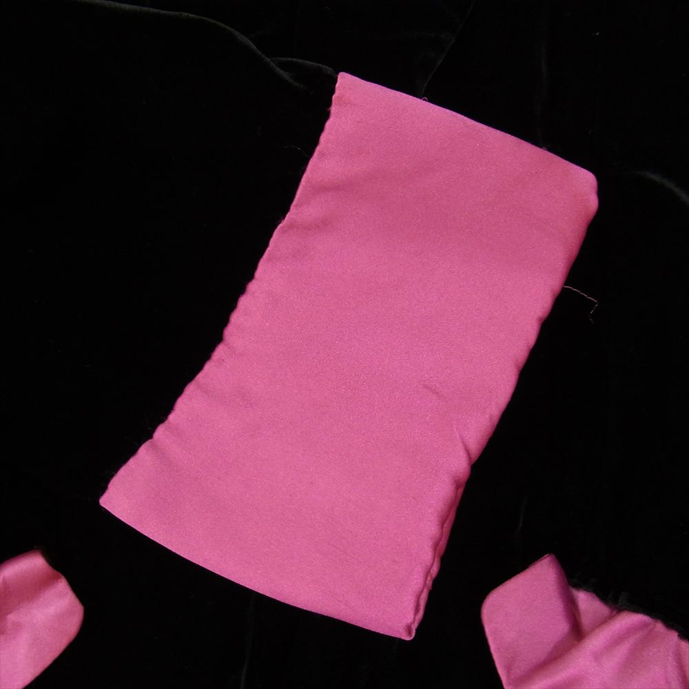 COMME des GARCONS HOMME PLUS コムデギャルソンオムプリュス 05SS PO-J064 ピンクパンサー期 アーカイブ テッズ ベルベット ジャケット  ブラック系 M【中古】