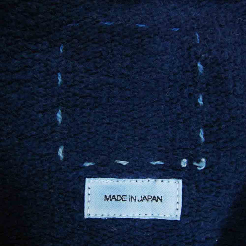 VISVIM ビズビム 19AW 0119205010010 JUMBO SWEAT L/S (N.D.) D-INDIGO インディゴ オーバーダイ ジャンボ スウェット トレーナー ネイビー系 2【中古】