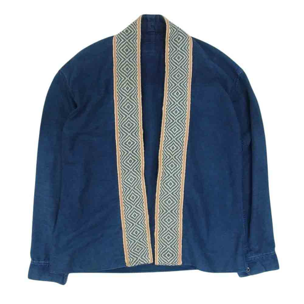 VISVIM ビズビム 0215905011006 ICT LHAMO SHIRT DK.INDIGO インディゴ ラモシャツ インディゴブルー系 3【中古】