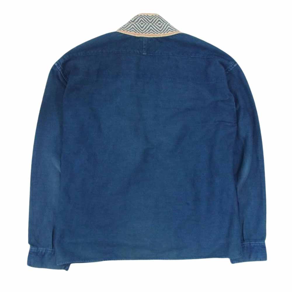 VISVIM ビズビム 0215905011006 ICT LHAMO SHIRT DK.INDIGO インディゴ ラモシャツ インディゴブルー系 3【中古】