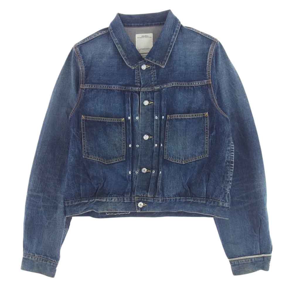 VISVIM ビズビム 19SS 0119105006007 SHORTY CHORE JKT DRY DENIM デニム ジャケット インディゴブルー系 3【中古】