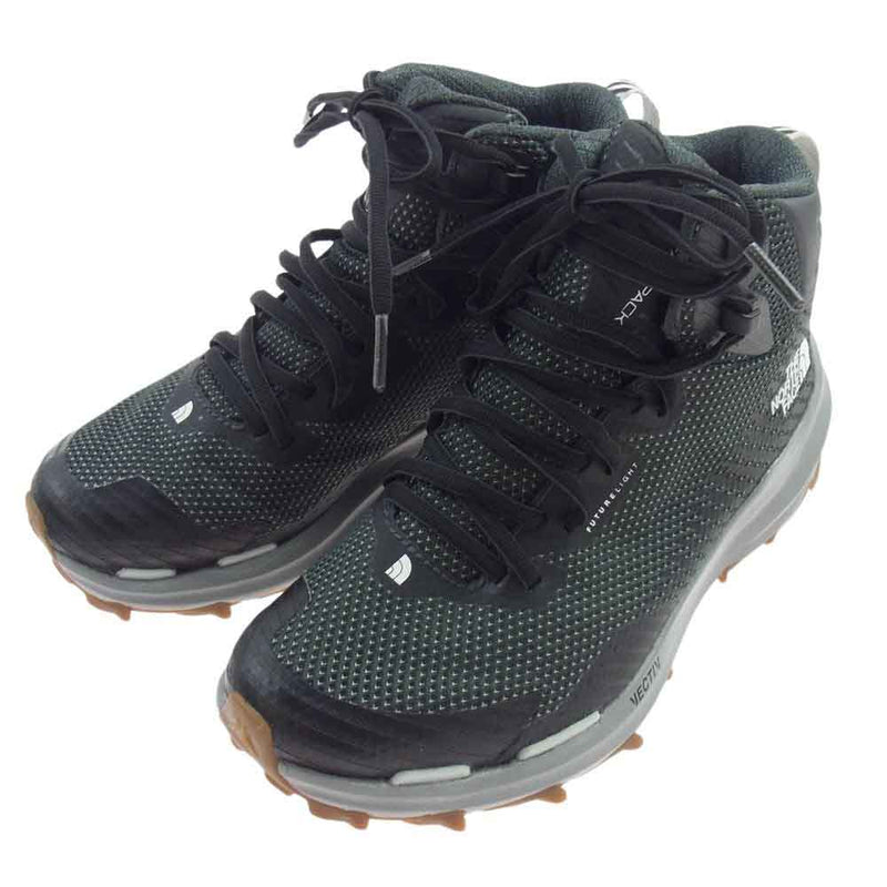 THE NORTH FACE ノースフェイス NF0A5JCX VECTIV Fastpack Mid FUTURELIGHT Boots ハイキング ブーツ グレー系 23.5cm【中古】