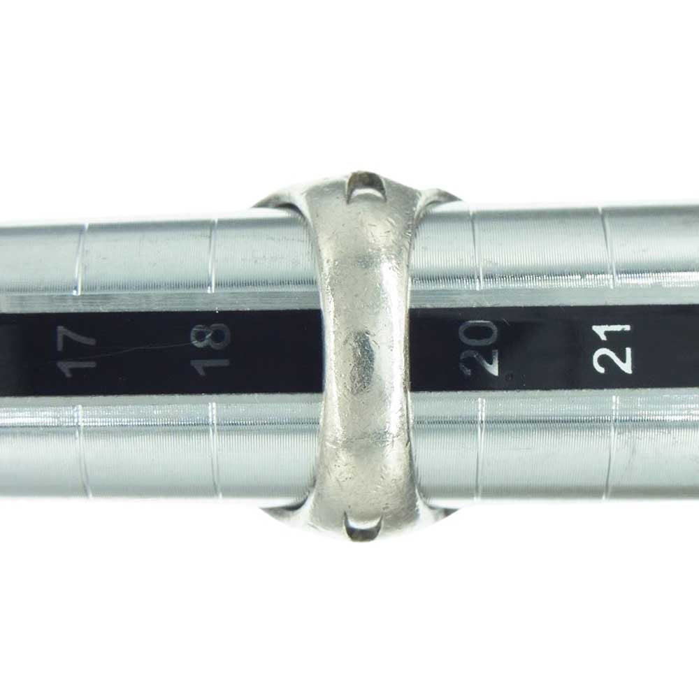 マーズ オーバル オニキス シルバー925 リング シルバー系 ブラック系 19号【中古】