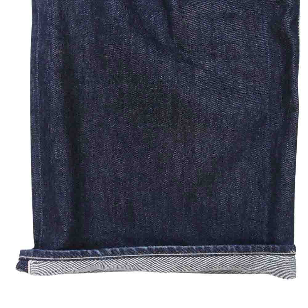 GRAPHPAPER グラフペーパー 23SS GL231-40108RB Selvage Denim Two Tuck Wide Pants セルビッジ デニム ツータック ワイド パンツ リジット インディゴブルー系 0 【中古】