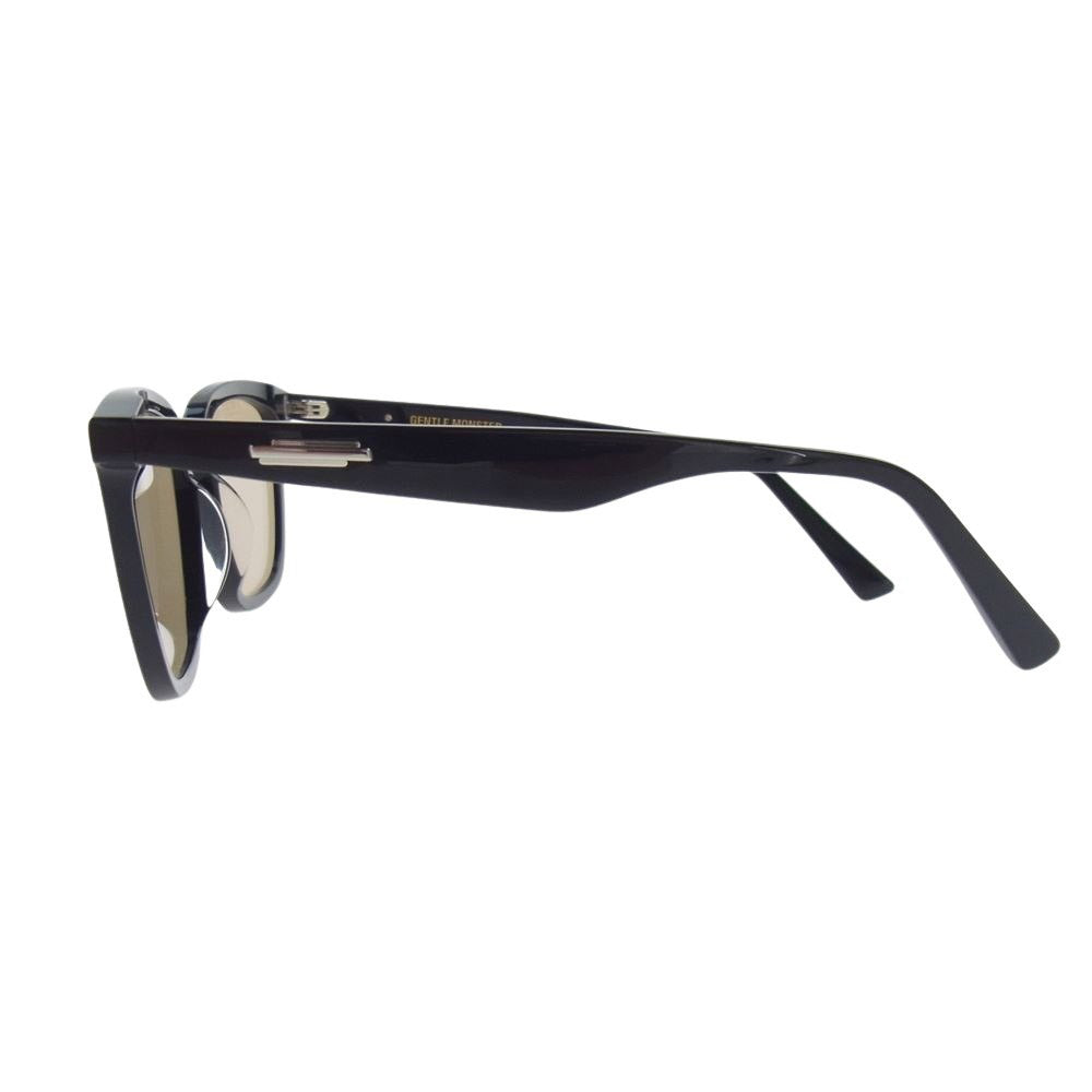 ジェントルモンスター LILIT 01 63□17-149 リリット ブラック フラット バーサングラス アイウェア ブラック系【中古】