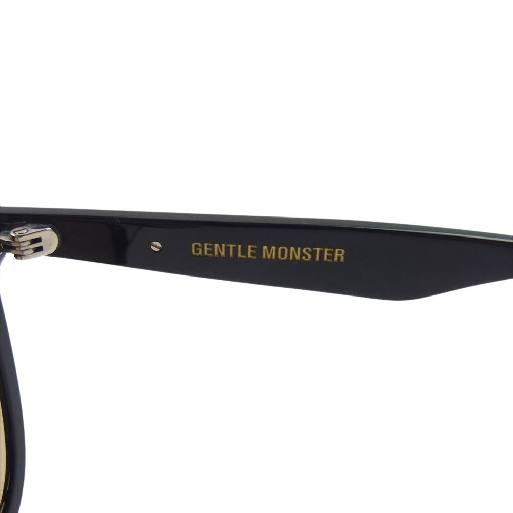 ジェントルモンスター LILIT 01 63□17-149 リリット ブラック フラット バーサングラス アイウェア ブラック系【中古】