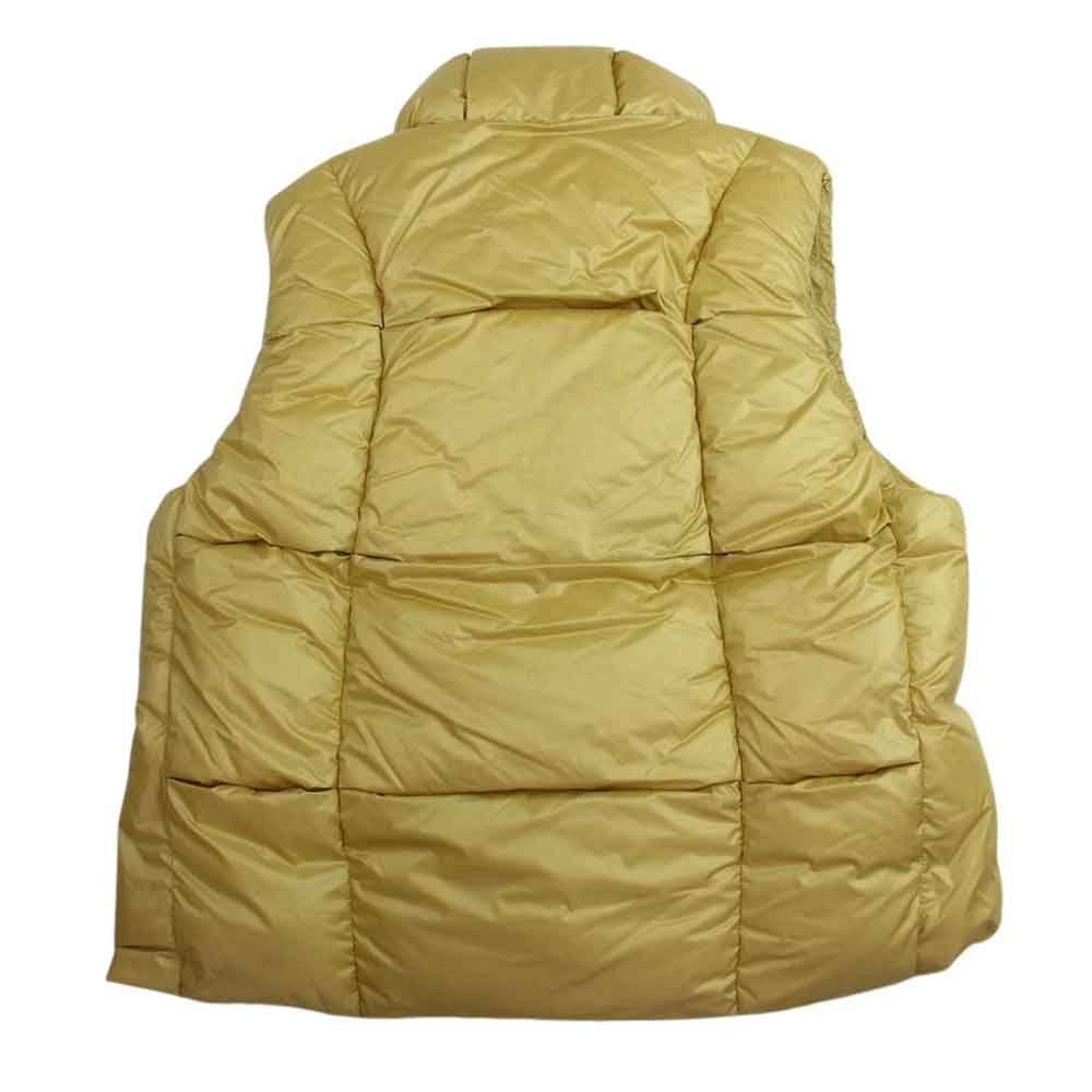 ゴールドウィンゼロ 23AW GZ23301 Three-Dimensional Down Vest  フルジップ ダウンベスト SIZE:XXL ペールゴールド XXL【新古品】【未使用】【中古】