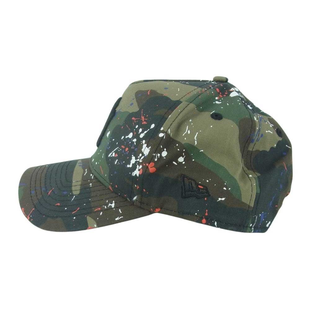 NEW ERA ニューエラ 11899206 MLB 9forty A-Frame カラースプラッシュ キャップ 帽子 グリーン系 カーキ系 ブラウン系【極上美品】【中古】