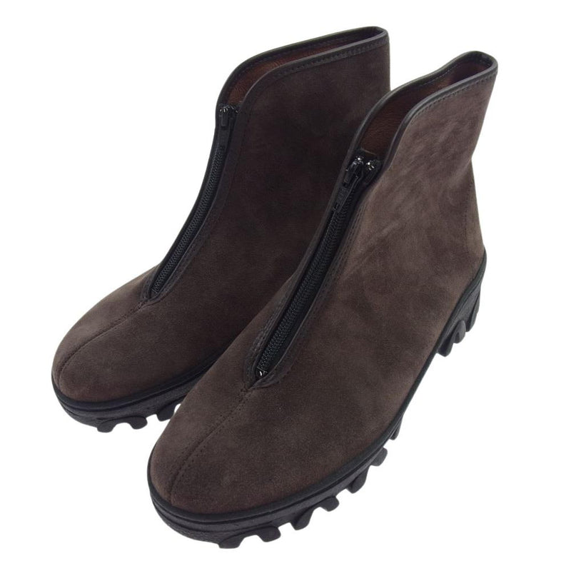 SHIPS シップス 115-23-0957-2841 REPRODUCTION OF FOUND FRONT ZIP BOOTS ミリタリーブーツ ブラウン系 41【中古】