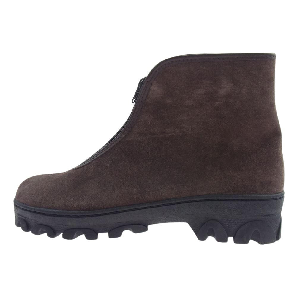 SHIPS シップス 115-23-0957-2841 REPRODUCTION OF FOUND FRONT ZIP BOOTS ミリタリーブーツ ブラウン系 41【中古】