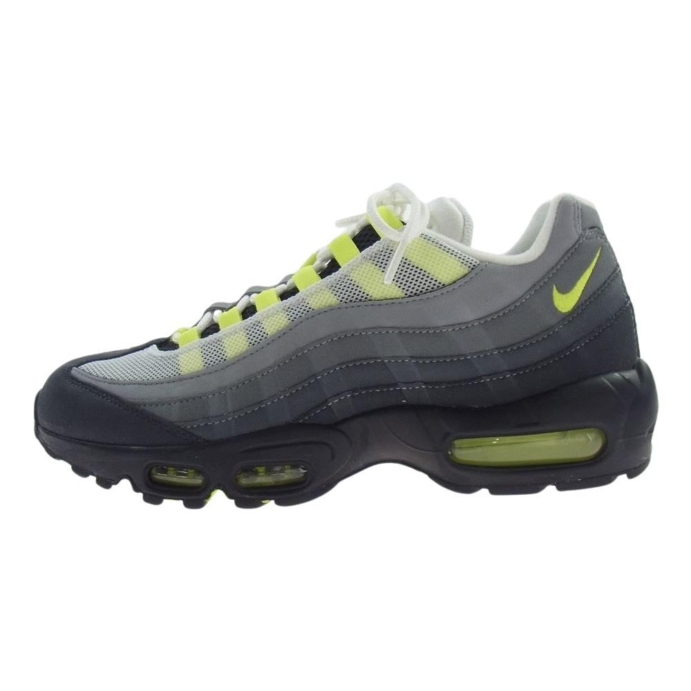 NIKE ナイキ CT1689-001 Air Max 95 OG Neon Yellow (2020) ナイキ エアマックス95 復刻 スニーカー グレー系 27.5cm【中古】