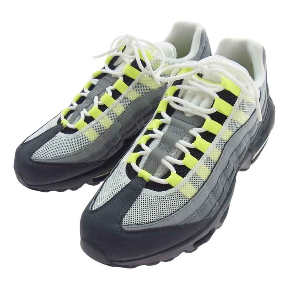 NIKE ナイキ CT1689-001 Air Max 95 OG Neon Yellow (2020) ナイキ エアマックス95 復刻 スニーカー グレー系 27.5cm【中古】