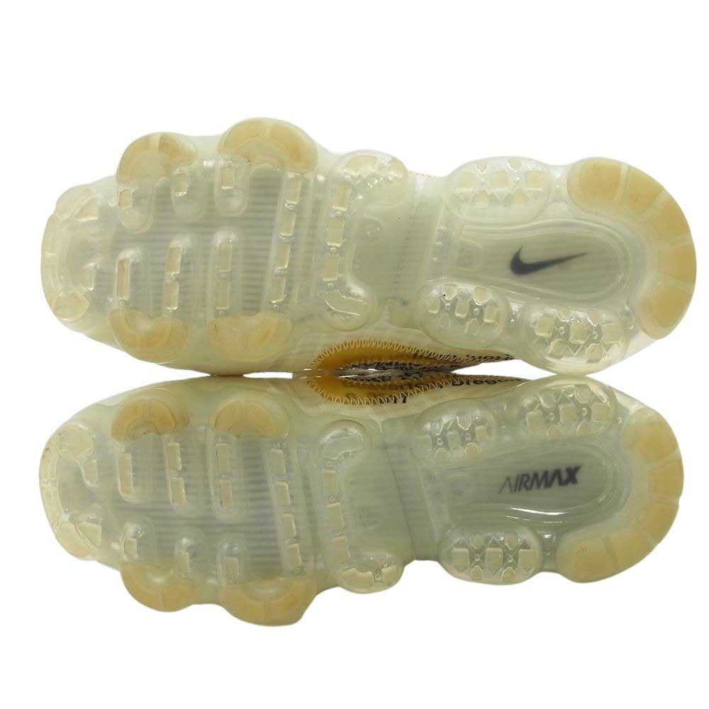 NIKE ナイキ AA3831-100 × Off-white Air Vapormax White オフホワイト エアヴェイパーマックス スニーカー ホワイト  ベージュ系 イエロー系 24cm【中古】