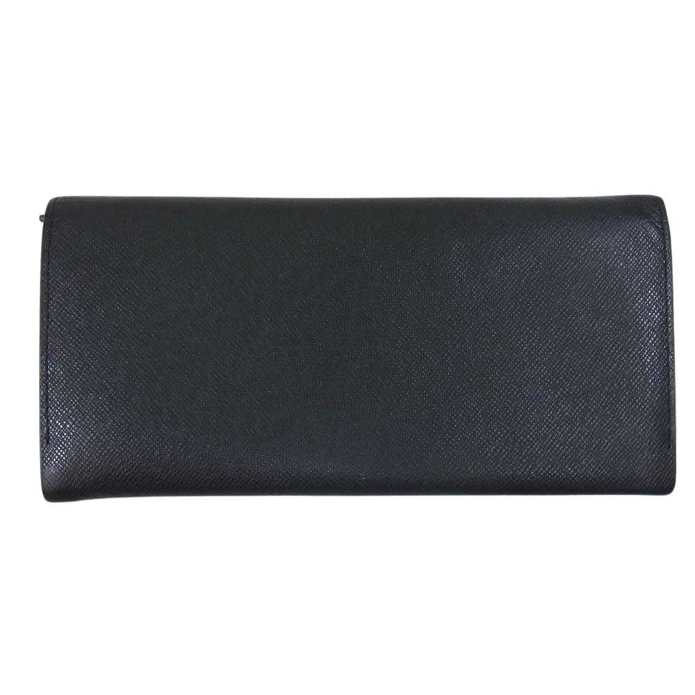 LANVIN ランバン JLMW0GT1 couleur du vin クウルール ド ヴァン 長財布 ブラック系【中古】