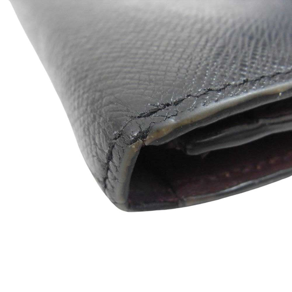 LANVIN ランバン JLMW0GT1 couleur du vin クウルール ド ヴァン 長財布 ブラック系【中古】